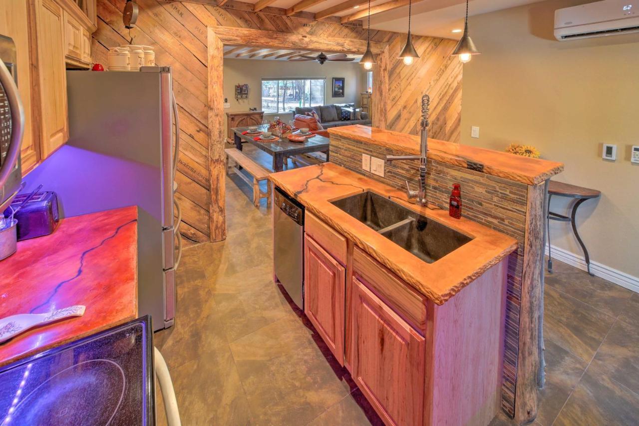 Cozy Cabin Retreat With Patio And Fenced Yard Payson Exterior foto